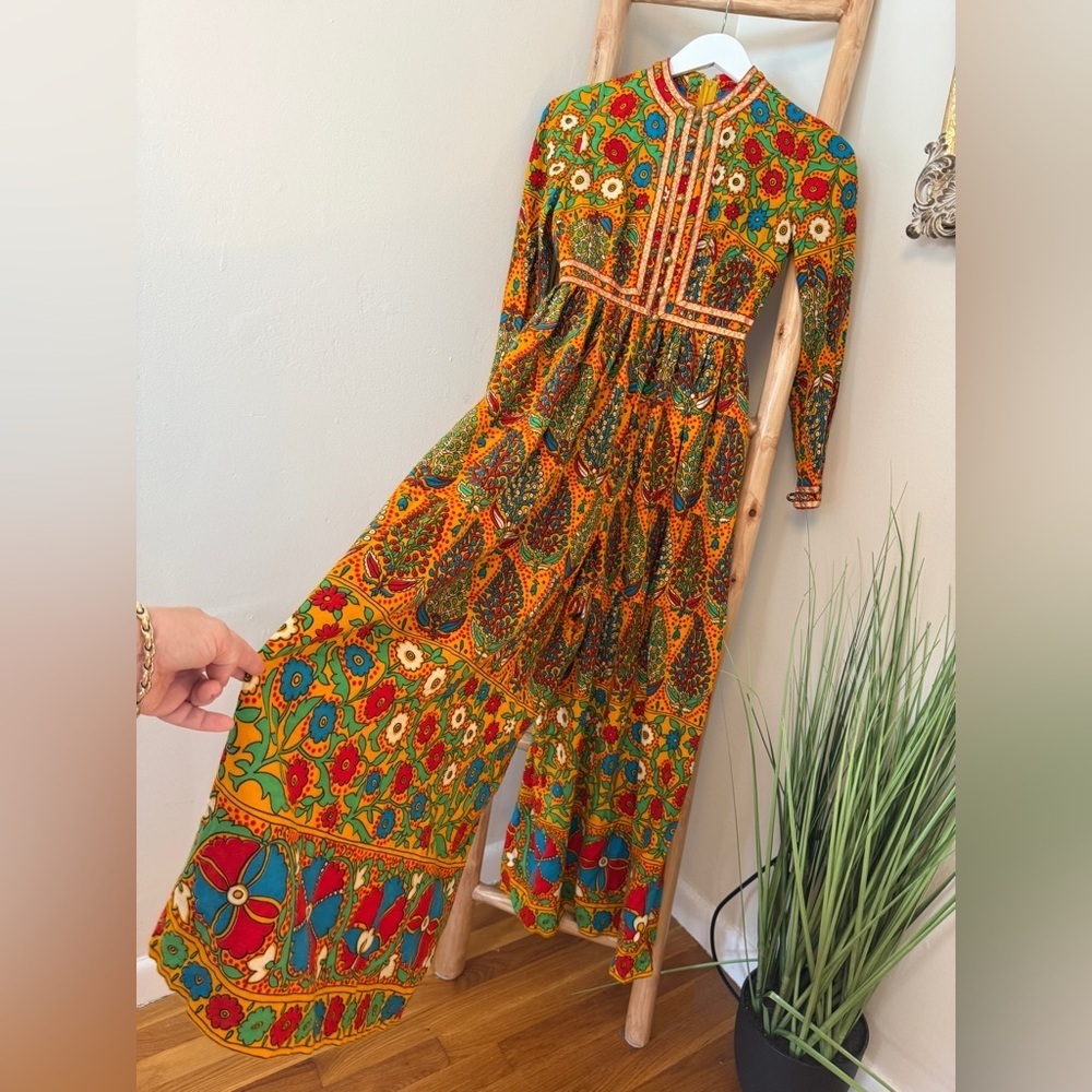 MAKANNA Inc Of Boston Vintage Hostess Romper 1960s XS - Picture 10 of 12